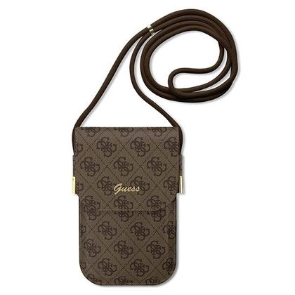 Guess Torebka GUOWBP4SNSWbrązowy/brown 4G Metal Script Logo