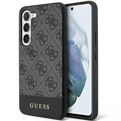 Guess GUHCS24MG4GLGR S24+ S926czarny/black hardcase 4G Stripe Collection