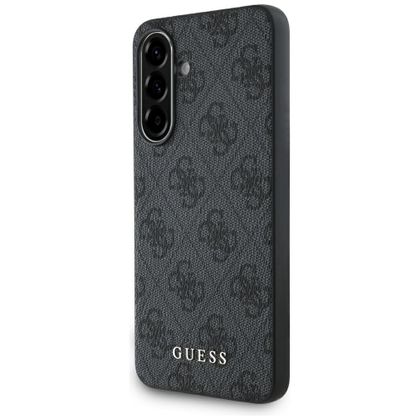 Etui Guess 4G Metal Gold Logo do Samsung Galaxy A36 czarny