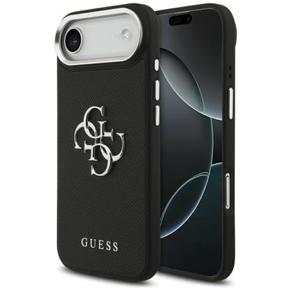 Etui Guess Grained Big 4G Classic Logo do iPhone Air czarny