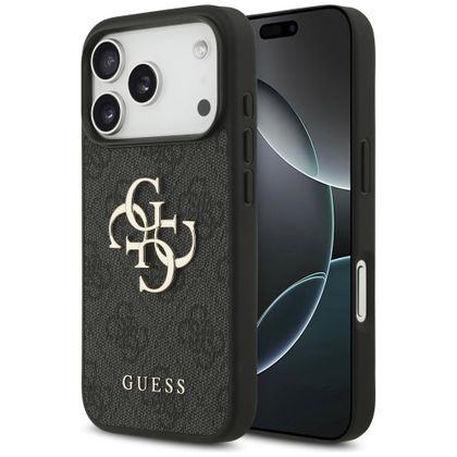 Etui Guess 4G Big Logo do iPhone 17 Pro czarny