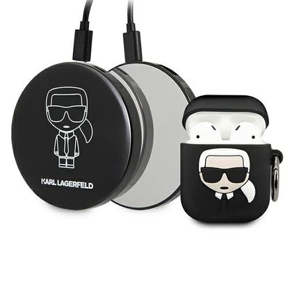 Karl Lagerfeld KLBPPBOA2K AirPodscase + Power Bank Ikonik