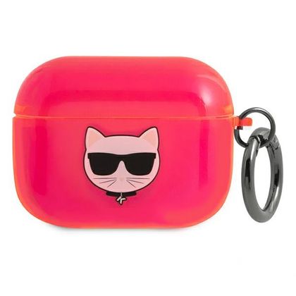 Karl Lagerfeld KLAPUCHFP AirPods Procover różowy/pink Choupette