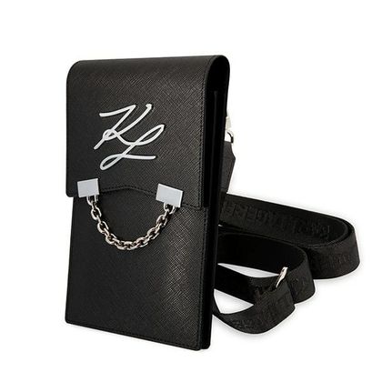 Karl Lagerfeld Torebka KLWBSAKLCKczarny/black Autograph Chain
