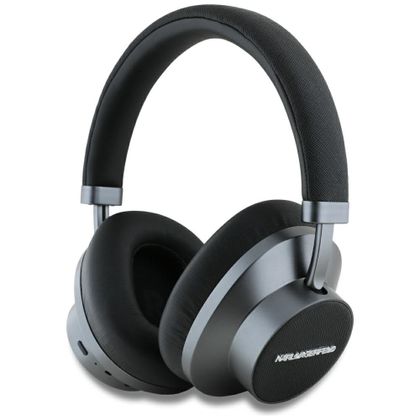 Słuchawki nauszne Karl Lagerfeld Saffiano Elongated Bluetooth ANC czarny