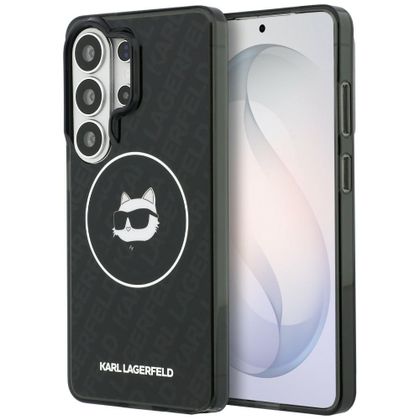 Etui Karl Lagerfeld IML Repeated Choupette MagSafe do Samsung Galaxy S26 Ultra czarny