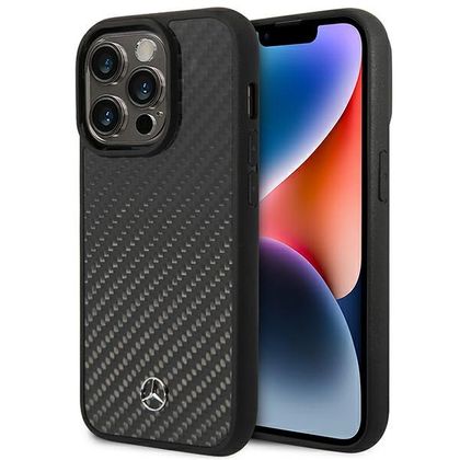 Mercedes MEHMP14LRCABK iPhone 14 Pro6.1" czarny/black carbon hardcase Dynamic Line