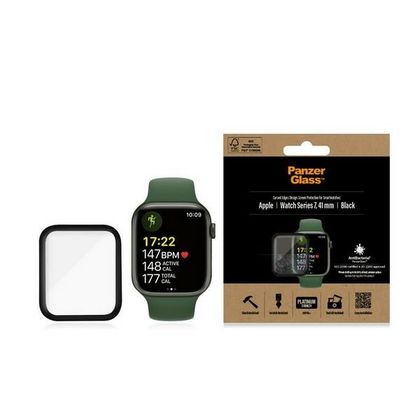 PanzerGlass Curved Apple Watch 741mm Antibacterial czarny/black