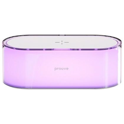 Proove Lampka nocna Multicolor Glow LED RGB 1200mAh 5W z ład. indukcyją 15W biały/white