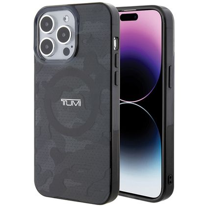 Tumi TUHMP15LDLCAG iPhone 15 Pro 6.1"szary/grey hardcase Camo Print MagSafe