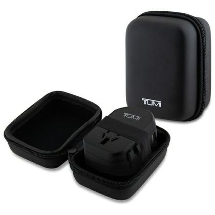 TUMI TUTA20WMSLK Travel Adapter 20W USB-C / 2xUSB-A czarny/black
