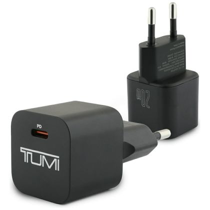 Ładowarka sieciowa TUMI Smart Power 20W USB-C czarny