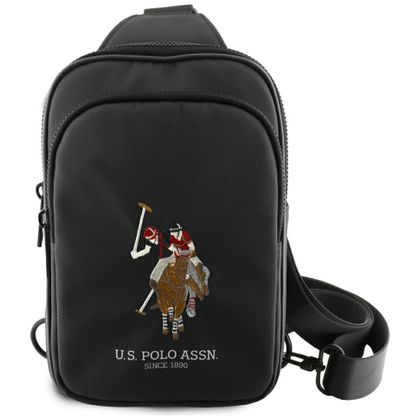 Torebka na telefon US Polo Petit Pique Crossbody czarny