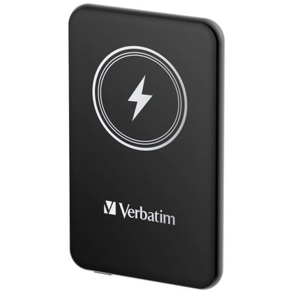 Verbatim Powerbank indukcyjny `n` Go 15W5000mAh Wireless Magnetic czarny/black 32240
