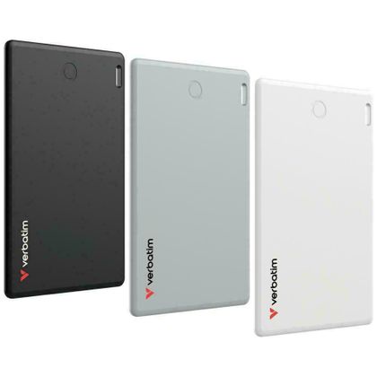 Verbatim My Finder Card Bluetooth czarny srebrny biały/black silver white - urządzenie do śledzenia 3szt MYFCR-03BSW 32141