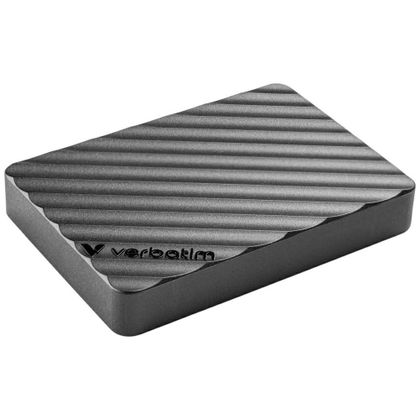 Dysk zewnętrzny Verbatim Store n Go Mini Stripe USB-C SSD 512GB czarny 32034