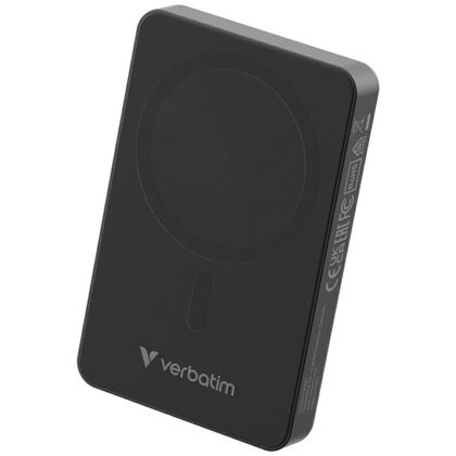 Powerbank Verbatim Charge n Go Essentials 10000mAh Magnetic Wireless czarny 32227