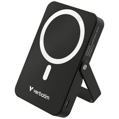 Powerbank Verbatim Charge n Go 10000mAh z podstawką Magnetic Wireless czarny 32264