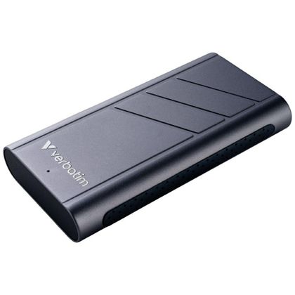 Dysk zewnętrzny Verbatim TurboMetal SSD 1TB USB4 USB-C szary 32021