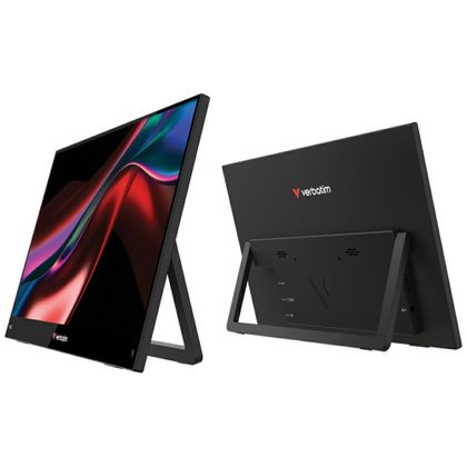 Monitor przenośny dotykowy Verbatim LIGHT 14" FHD czarny 32400