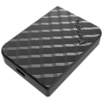 Dysk zewnętrzny Verbatim Store n Go Mini Diamond USB-C SSD 512GB czarny 32024