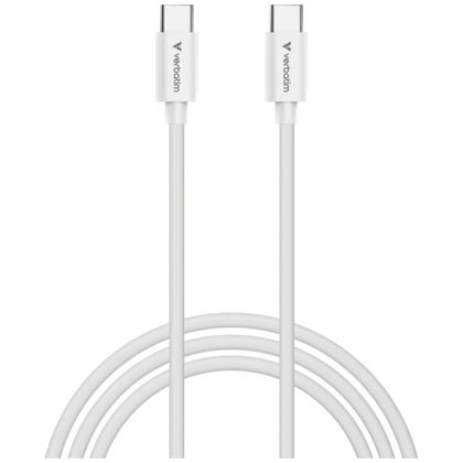 Kable Verbatim Sync & Charge USC-C do C essentials 3 m 100W biały 32409