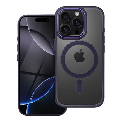 Etui na iPhone 16 PRO Color Edge Mag Cover zgodne z MagSafe fioletowe