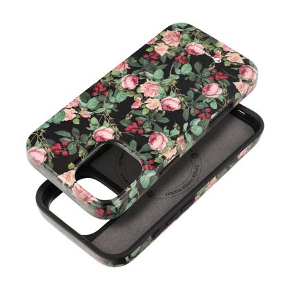 Etui na iPhone 16 PLUS Forcell F-Protect Mirage zgodne z MagSafe Military Drop-Test rose drama