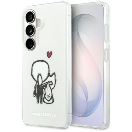 KARL LAGERFELD futerał do SAMSUNG S26 KLHMS26S6HKCBHH (Magnetic IML K&C Back Logo) transparentny