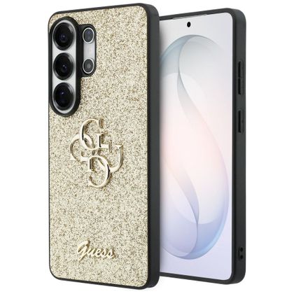 GUESS futerał do SAMSUNG S26 Ultra GUHCS26LHG4SGD (Fixed Glitter 4G Big Metal Logo) złoty