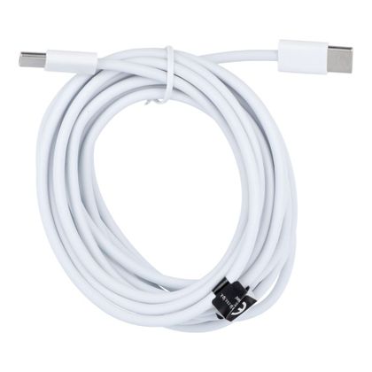 Kabel USB C do USB C PD QC3.0 3A 30W 3 m HD26 biały