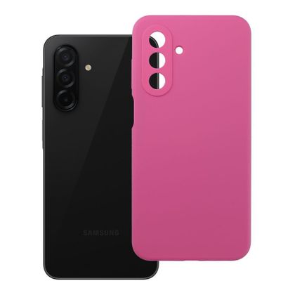 Etui na Samsung A26 5G Silicone 2mm (camera protection) różowe