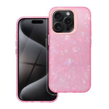 Etui na iPhone 13 Tutti Frutti różowe