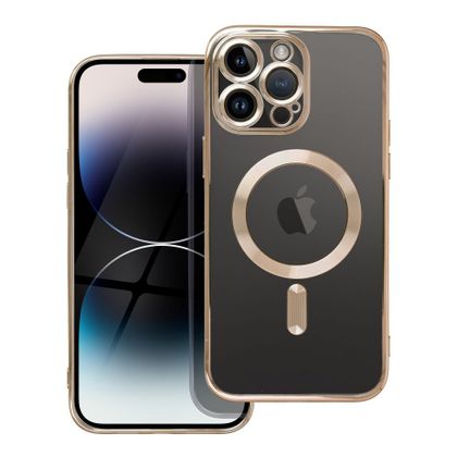 Etui na iPhone 12 PRO Electro Mag Cover zgodne z MagSafe złote