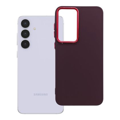Etui na Samsung S25 FE Frame fioletowe
