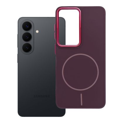 Etui na Samsung S26 Frame Mag Cover zgodne z MagSafe fioletowe