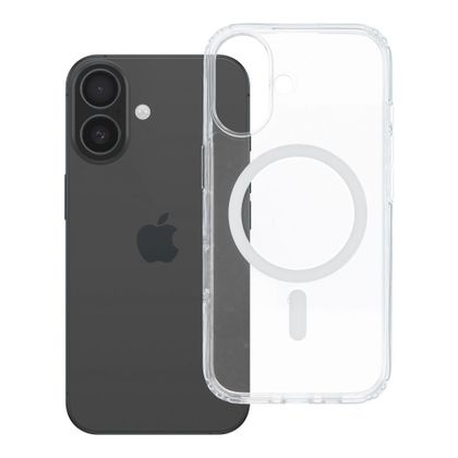 Etui na iPhone 16 Clear Mag Cover Elite (Str / NIEŻÓŁKNĄCY / Camera Control Button) zgodne z MagSafe transparentne