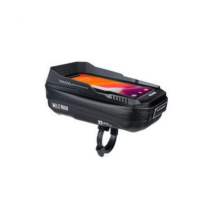 WILDMAN sakwa rowerowa na kierownicę na zamek 0,6L (4" - 7") XT3 czarna