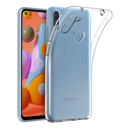 Etui na Samsung A11 Back Case Ultra Slim 0,5 mm transparentne