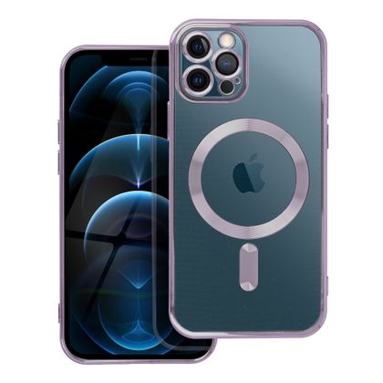 Etui na iPhone 12 PRO Electro Mag Cover zgodne z MagSafe fioletowy