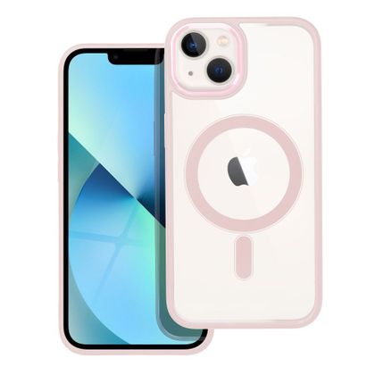 Etui na iPhone 13 Color Edge Mag Cover zgodne z MagSafe różowe