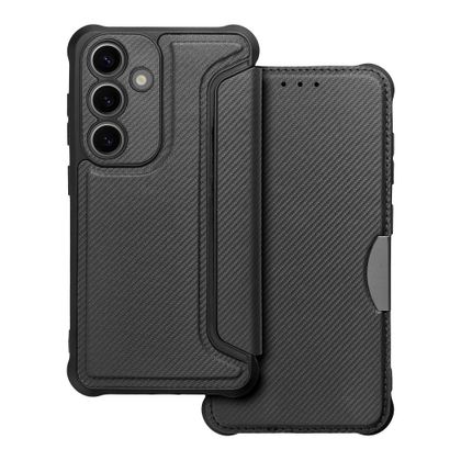 Etui z klapką na Samsung S24 Razor Book czarne