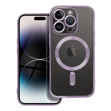 Etui na iPhone 14 PRO Electro Mag Cover zgodne z MagSafe fioletowy