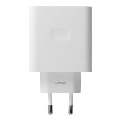 Oryginalna Ładowarka Sieciowa Oppo SuperVOOC VCBBOAEH 120W Power Adapter biała bulk