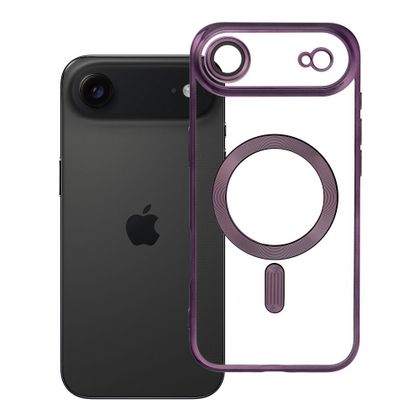 Etui na iPhone 17 AIR Electro Mag Cover zgodne z MagSafe fioletowy