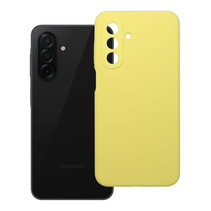 Etui na Samsung A26 5G Silicone 2mm (camera protection) zółte