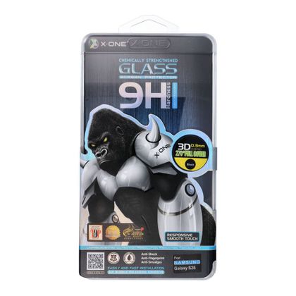 Szkło hartowane 3D do Samsung S26 / S27 X-One Full Cover (case friendly - działający czytnik)