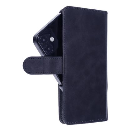 Etui z klapką na Samsung A12 / A13 4G / A34 5G / A02s / Xiaomi Redmi 12 4G / 12C / NOTE 12 4G / 12 PRO 5G Oppo A53s / A72 / A92 Common Book rozmiar XL niebieskie