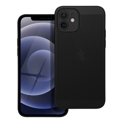 Etui na iPhone 12 Breezy czarne