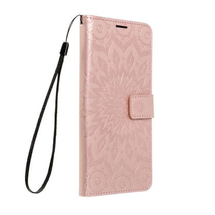 Etui z klapką na iPhone 17 PRO / 18 PRO Mezzo Book mandala złoto-różowe